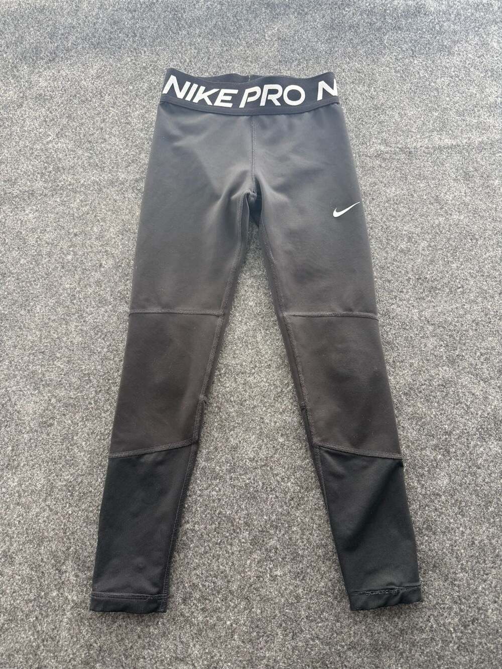 Nike Pro Dri-FIT Big Kids' (Girls') Leggings Black Size S